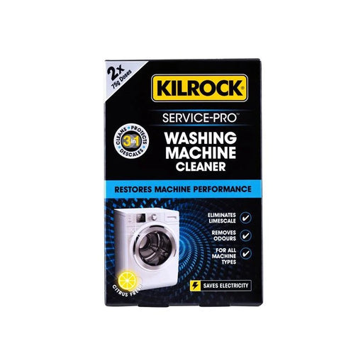 Kilrock Service Pro Washing Machine Descaler & Cleaner 2 x 75g - SERVICEPROWM