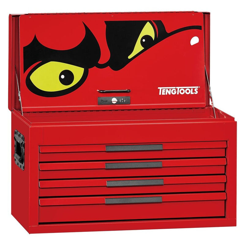 Teng Tools Tool Chest 26" PRO35™ 4 Drawer Red
