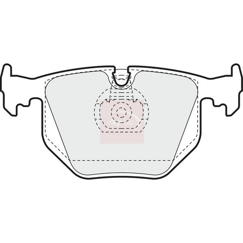 Apec Rear Brake Pad Set PAD956