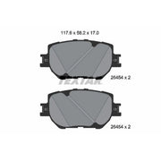 Textar Front Brake Pad Set 2645401