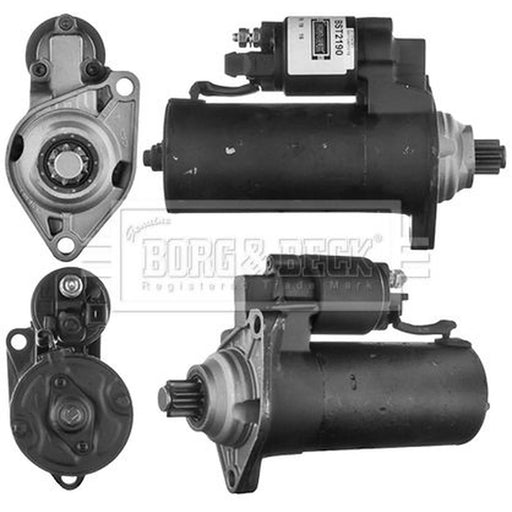 Borg & Beck Starter Motor 12V 1.8kW 9 Teeth BST2190