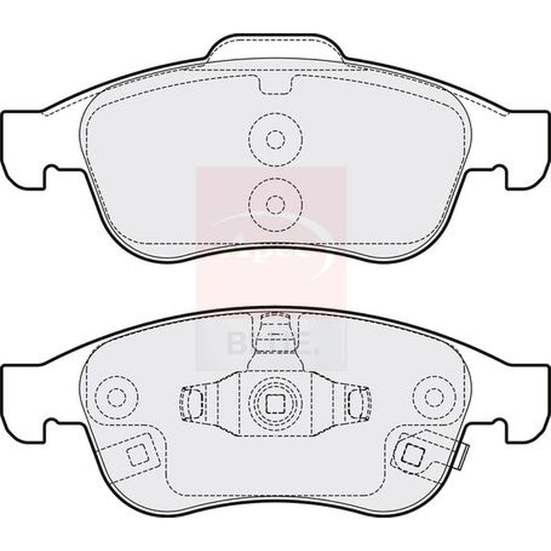 Apec Front Brake Pad Set PD3652