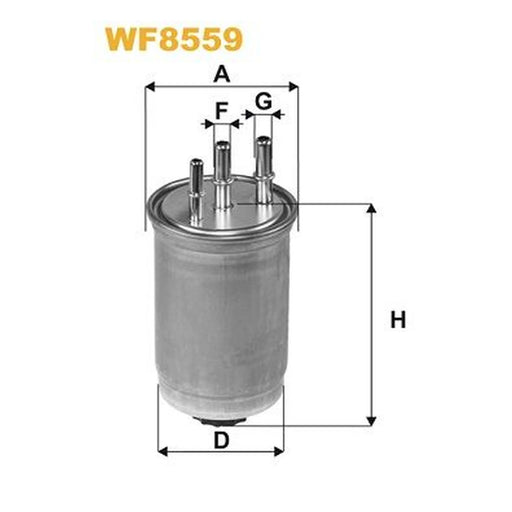 WIX Fuel Filter Element WF8569