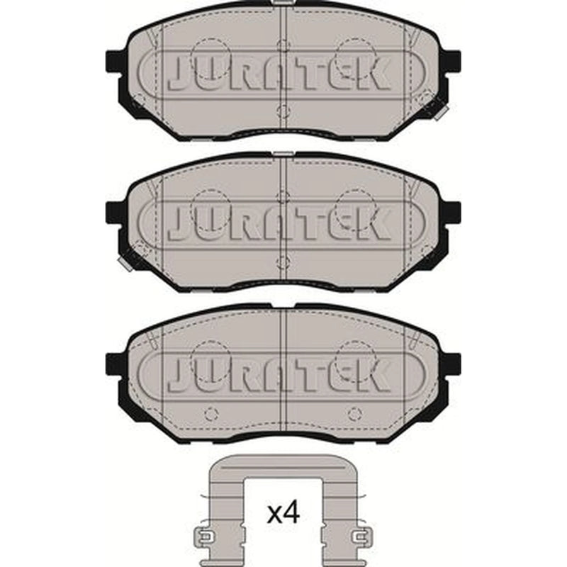 Juratek Front Brake Pad Set JCP8277