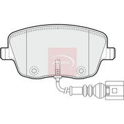 Apec Front Brake Pad Set PAD1252