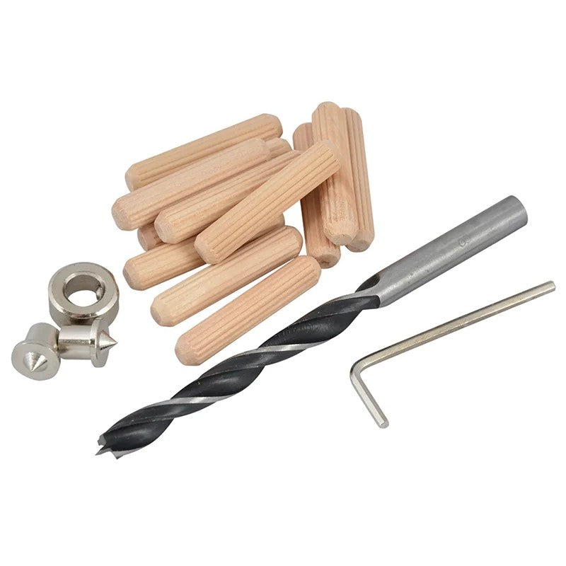 Faithfull Dowel Kit Drill & Points 6-10mm