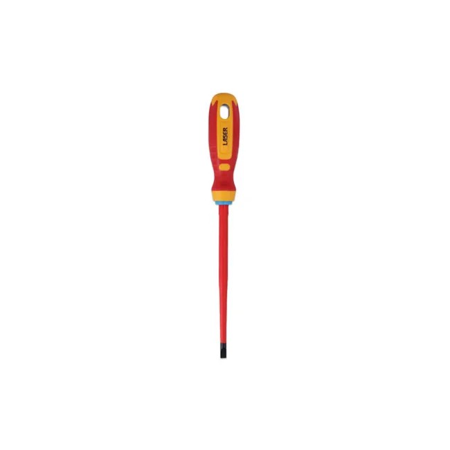 Laser Tools Flat Insulated Screwdriver 6.5 x 150mm - PL
