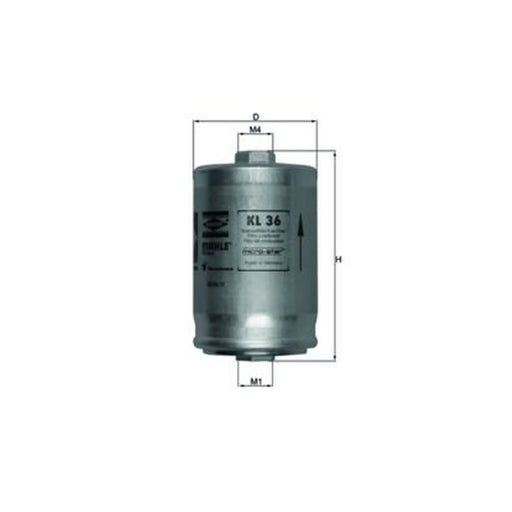 Mahle Fuel Filter Element KL 36