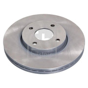 Febi 2 x Internally Vented Front Brake Discs 43890