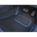 Fully Tailored Blue Trim Carpet Mats Vauxhall Astra 15 ON Set of 4 With 4 Clips UKB4C  - Town Parts