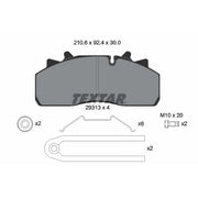 Textar Front Brake Pad Set 2931303