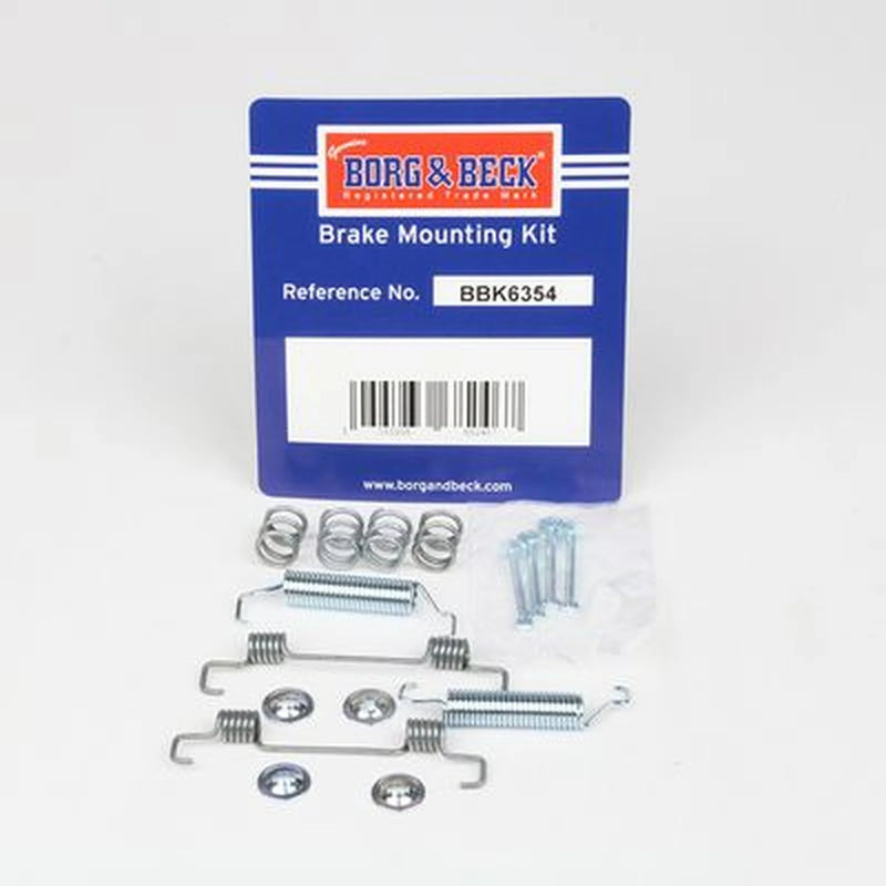 Borg & Beck Parking Brake Shoe Accessory Kit Rear BBK6354