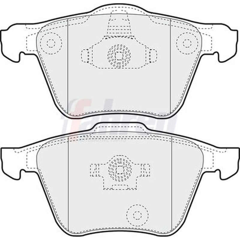 Fahren Front Brake Pad Set FBP3188