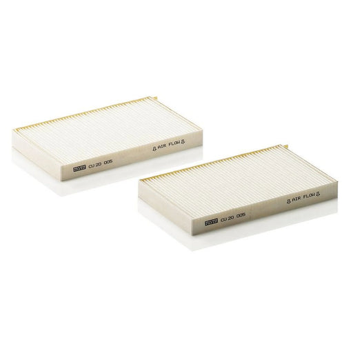 MANN-FILTER Cabin Air Filter (Pollen Filter) behind the CU 20 005-2