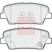 Apec Rear Brake Pad Set PAD1753