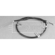 Borg & Beck Handbrake Cable Right Rear BKB3125