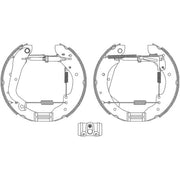 Mintex Brake Shoe Set Axle Kit MSP090