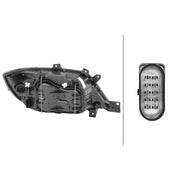 Hella Headlight Headlamp H7/H1 Left 1EH 008 010-011