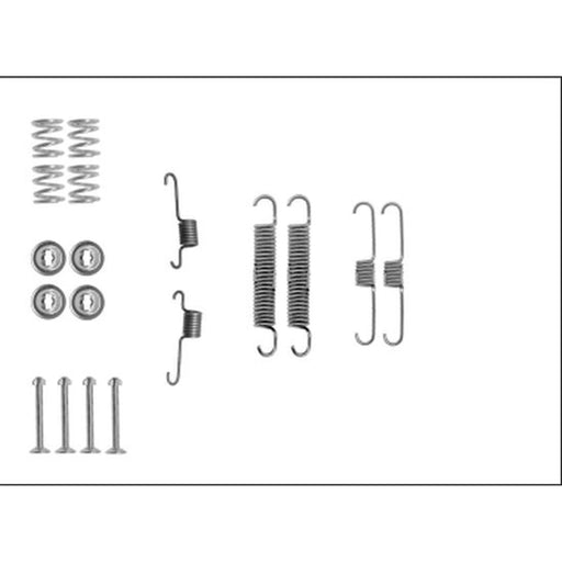 Mintex Brake Shoe Accessory Kit Rear MBA12