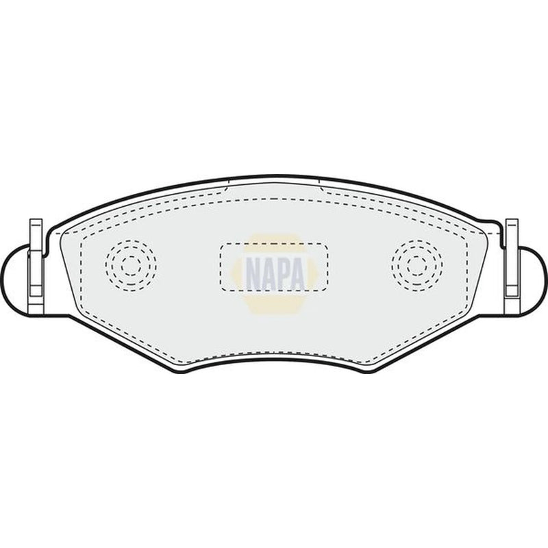 NAPA Front Brake Pad Set NBP1560