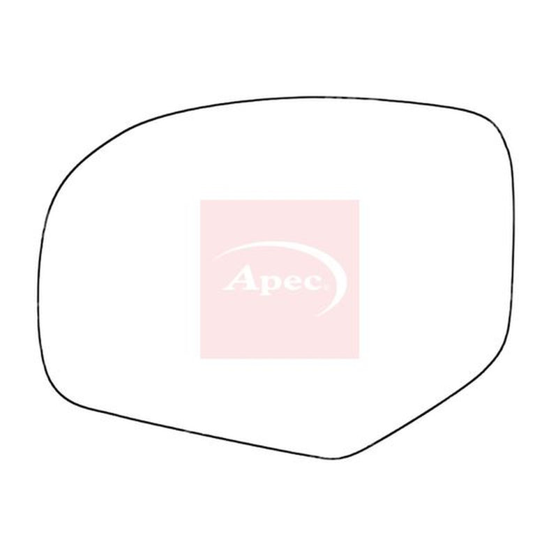 Apec Exterior Wing Mirror Glass Left AMS2713