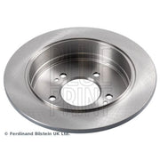 Blue Print 2 x Solid Rear Brake Discs ADG043155