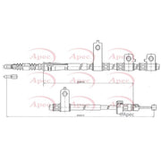 Apec Handbrake Cable Right Rear CAB1793