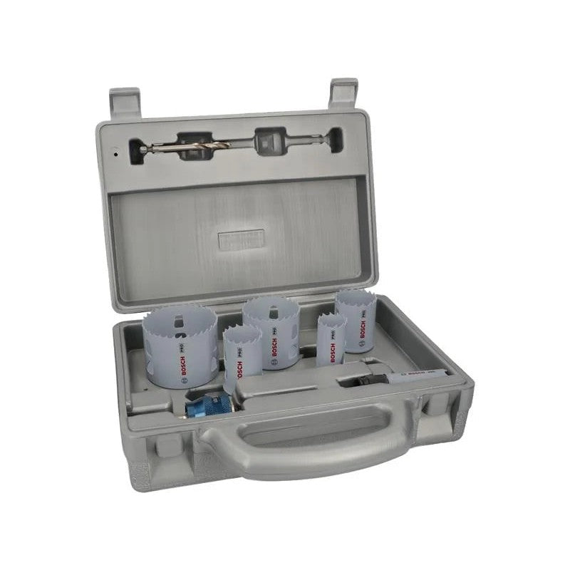 Bosch Powertool Accessories PRO Multi Material PC Plus Hole Saw Set, 9 Piece