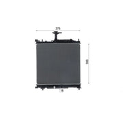 Mahle Engine Radiator CR 2685 000S
