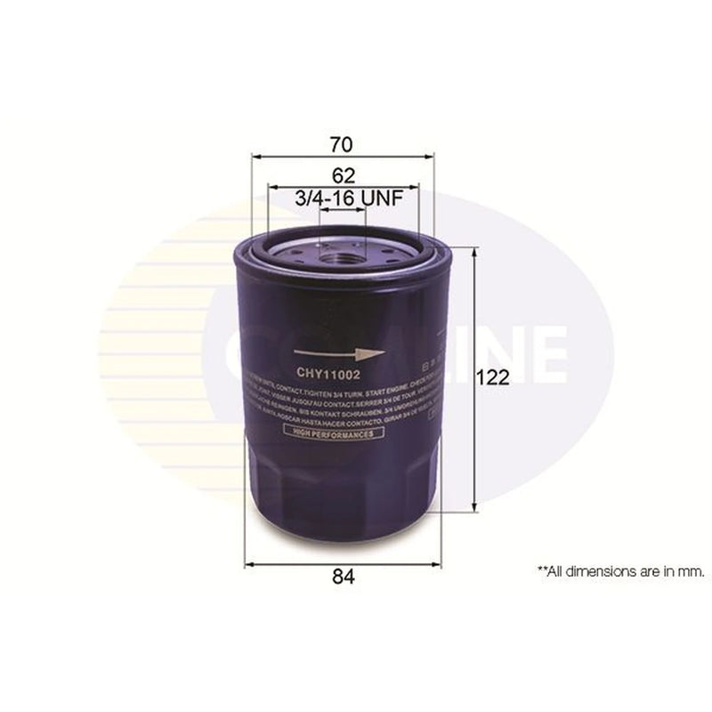 Comline Engine Oil Filter CHY11002