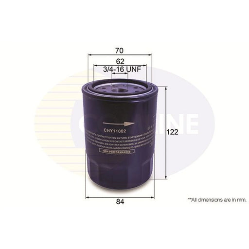 Comline Engine Oil Filter CHY11002