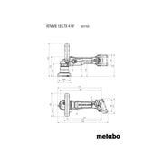 Metabo KFMVB 18 LTX BL 4 RF Bevelling Tool for Metal 18V Bare Unit - 601769840