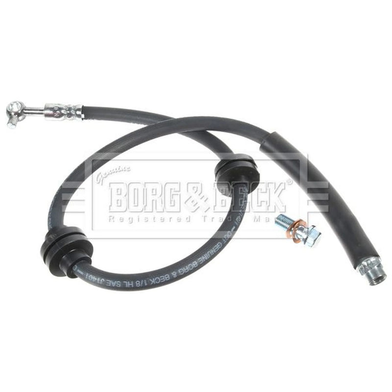 Borg & Beck Brake Hydraulic Hose Line Front Left BBH9134