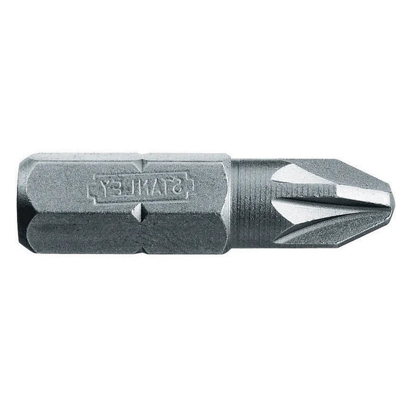 STANLEY® Hand Tools Pozidriv Bits PZ1 x 25mm (Box 25) - 1-68-945