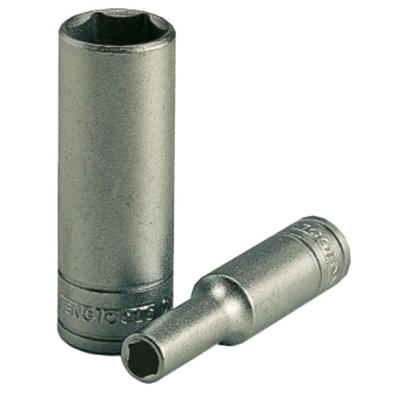 Teng Tools Deep Socket 3/16" 1/4" Drive CrV M140206-C