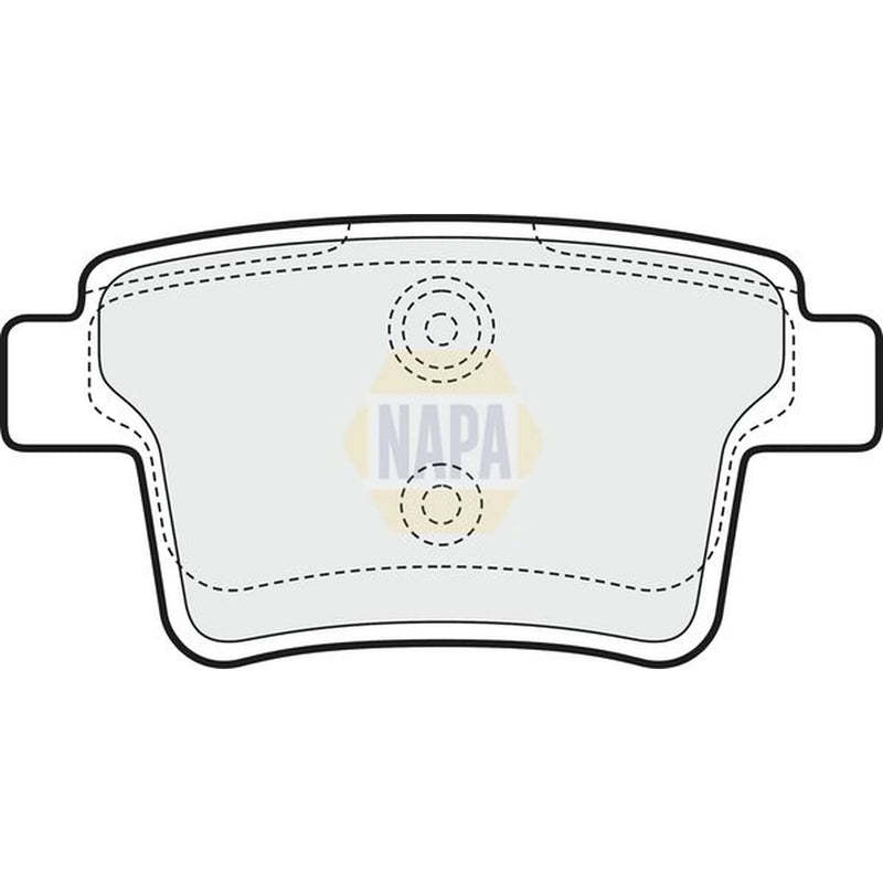 NAPA Rear Brake Pad Set NBP1106
