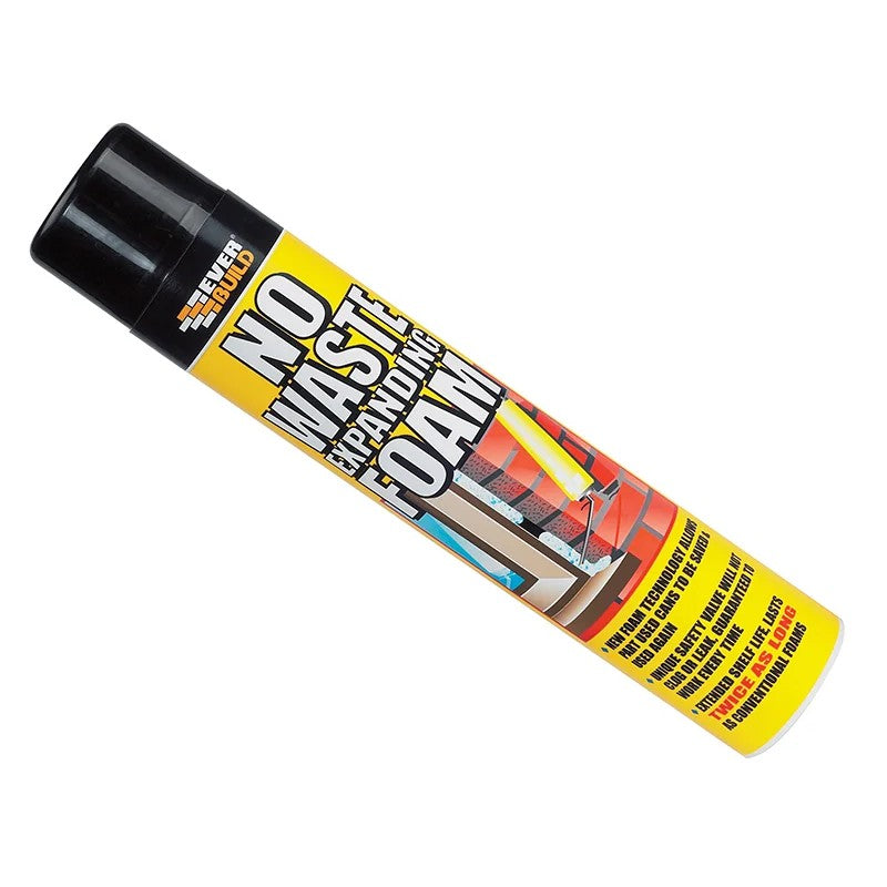 Everbuild Sika No Waste Expanding Foam 750ml - 484704