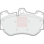 Apec Front Brake Pad Set PAD1647
