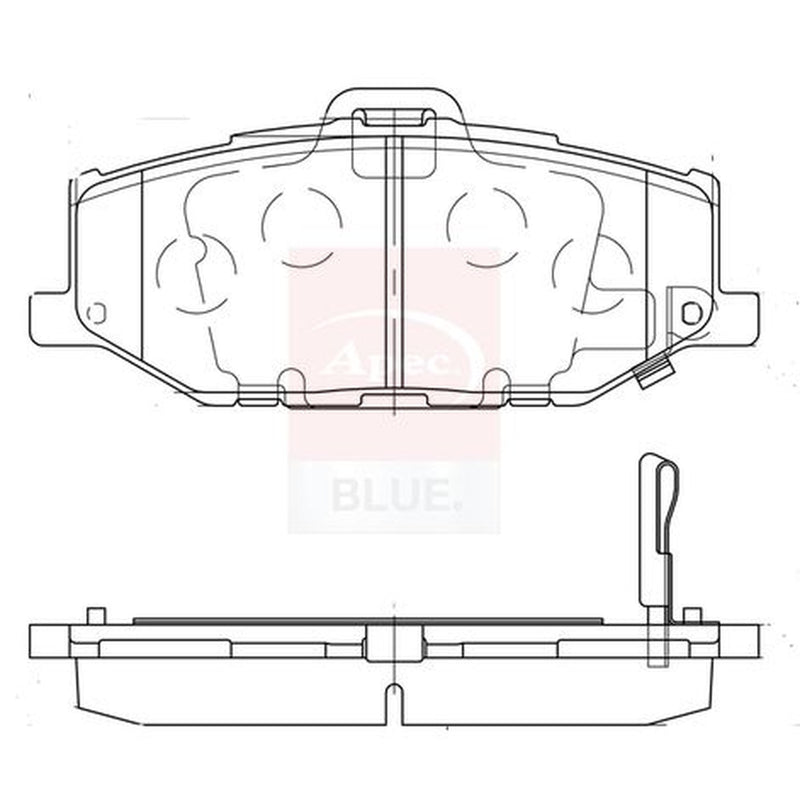 Apec Front Brake Pad Set PD3991