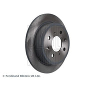 Blue Print 2 x Solid Rear Brake Discs ADH24321