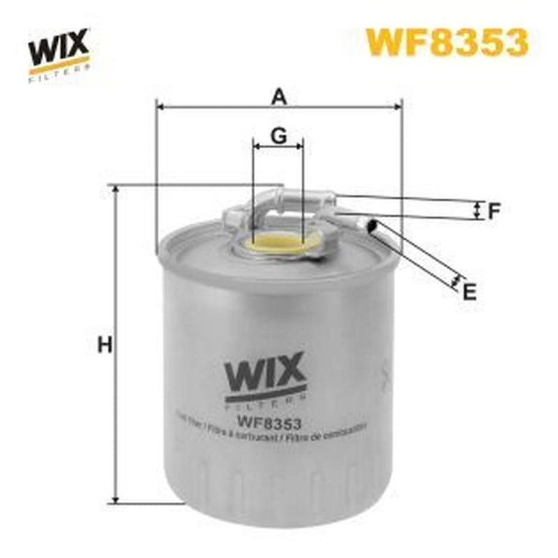 WIX Fuel Filter Element WF8353
