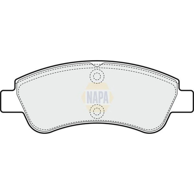 NAPA Front Brake Pad Set NBP1710