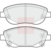 Apec Front Brake Pad Set PAD1788