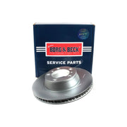 Borg & Beck 2 x Rear Brake Discs BBD6161S