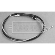 Borg & Beck Handbrake Cable Left Rear BKB3225