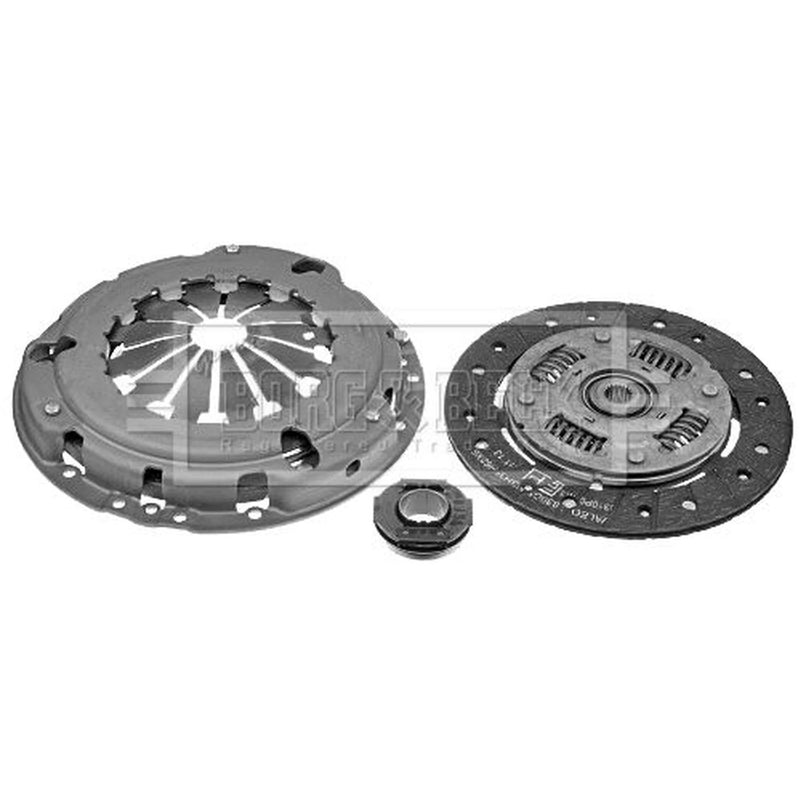 Borg & Beck Clutch Kit Set 3pc 200mm HK2640