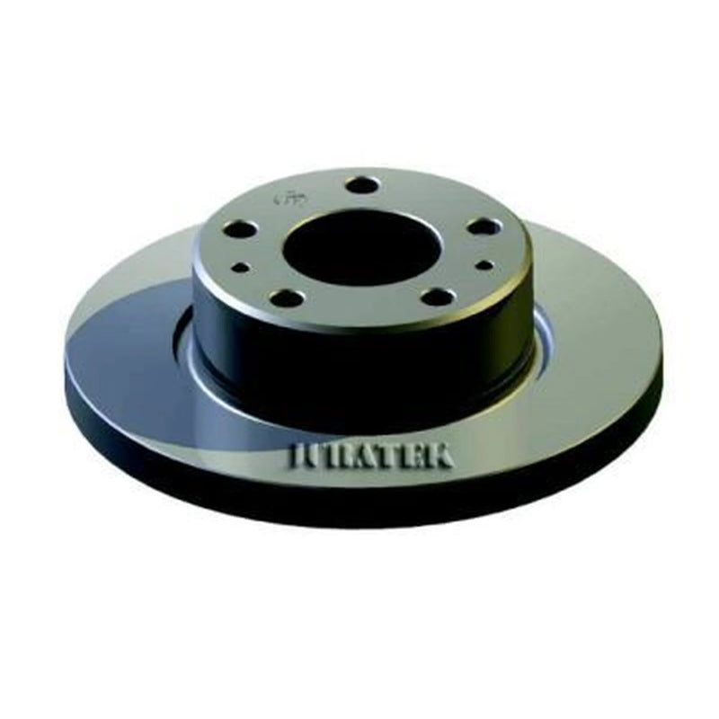 Juratek 2 x Solid Front Brake Discs FIV113