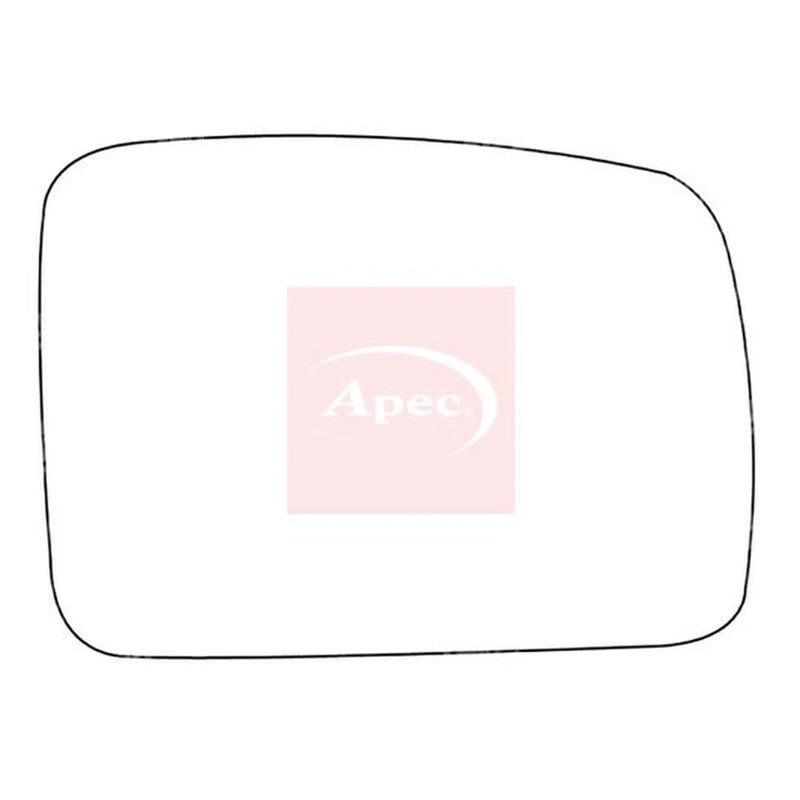 Apec Exterior Wing Mirror Glass Right AMS2014