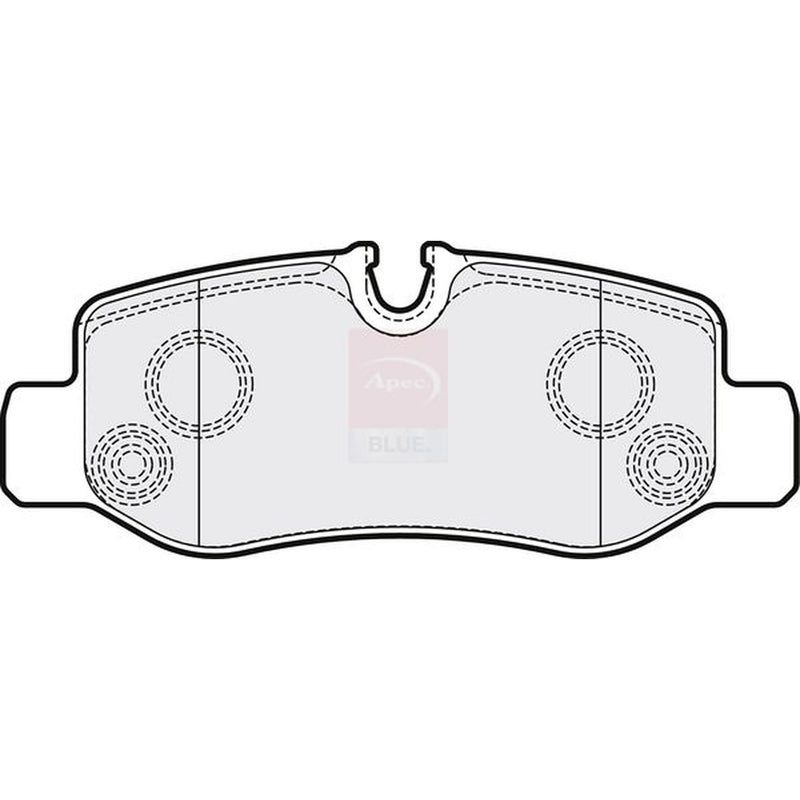 Apec Rear Brake Pad Set PD3765