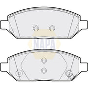 NAPA Front Brake Pad Set NBP1116